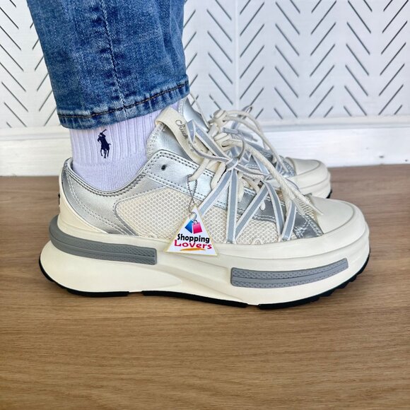 ❤️Converse Run Star Legacy CX Metallic Pack Platform Sz 9.5 Womens Shoes A15185C - Picture 2 of 12